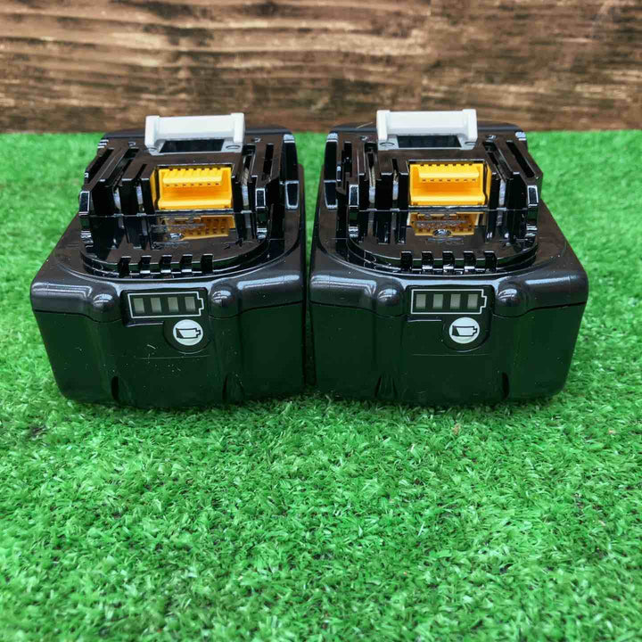 マキタ(makita) リチウムイオンバッテリー 18V/6.0Ah BL1860B 2個セット【川越店】