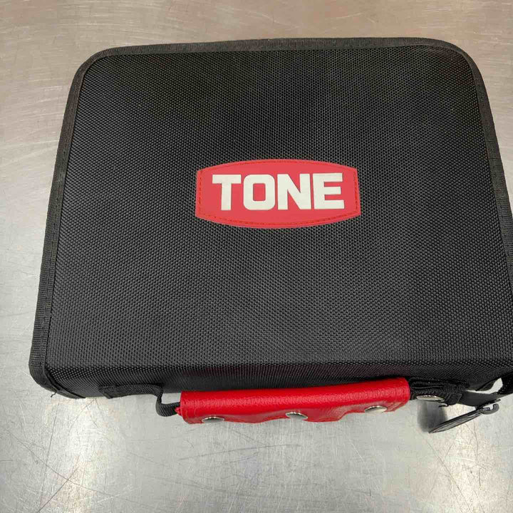 【中古美品】トネ(TONE) ツールバッグセット TSX3172 差込角9.5mm(3/8") ブラック 内容21点【所沢店】