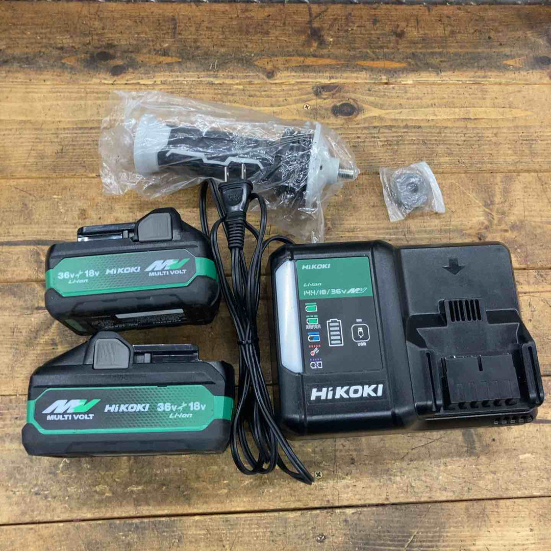 ★ハイコーキ(HIKOKI ※旧:日立工機) 100mmコードレスディスクグラインダ G3610DA(XP)【所沢店】