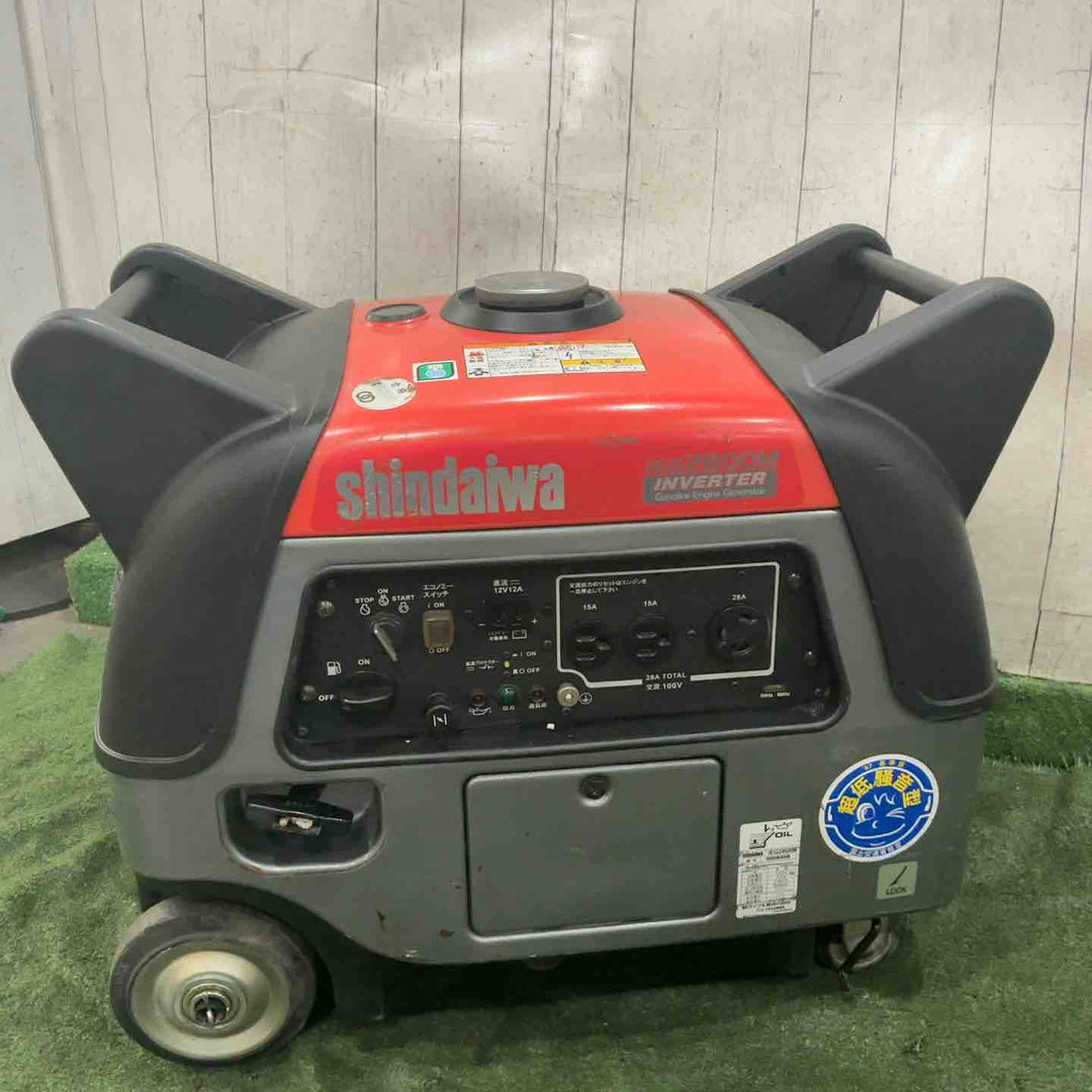 【店頭受取り限定】★新ダイワ(Shindaiwa) インバーター発電機 IEG2800M 動作確認済【川口店】