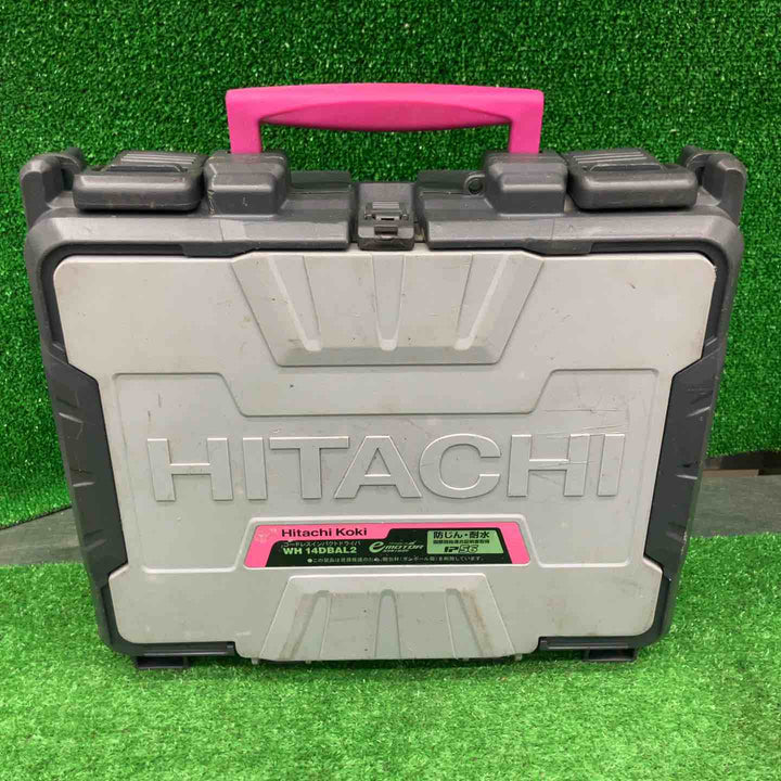 【現状品】 ハイコーキ/HIKOKI コードレスインパクトドライバー WH14DBAL(2LSCK)(W) 【桶川店】