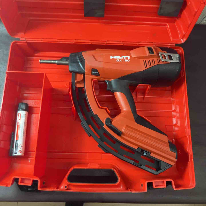 【中古品】ヒルティ(HILTI) ガス式鋲打機 GX120 ガスピン打機 ガス1本付属【東大和店】