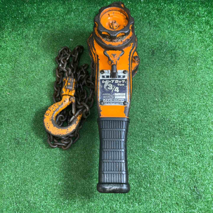 【中古品】 キトー(KITO) レバーブロック L4型 3/4ton 【藤沢店】