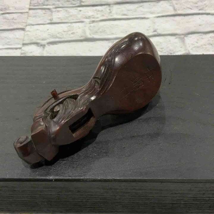 坪昭作 墨壺 墨つぼ 小 全長約80mm 【川口店】