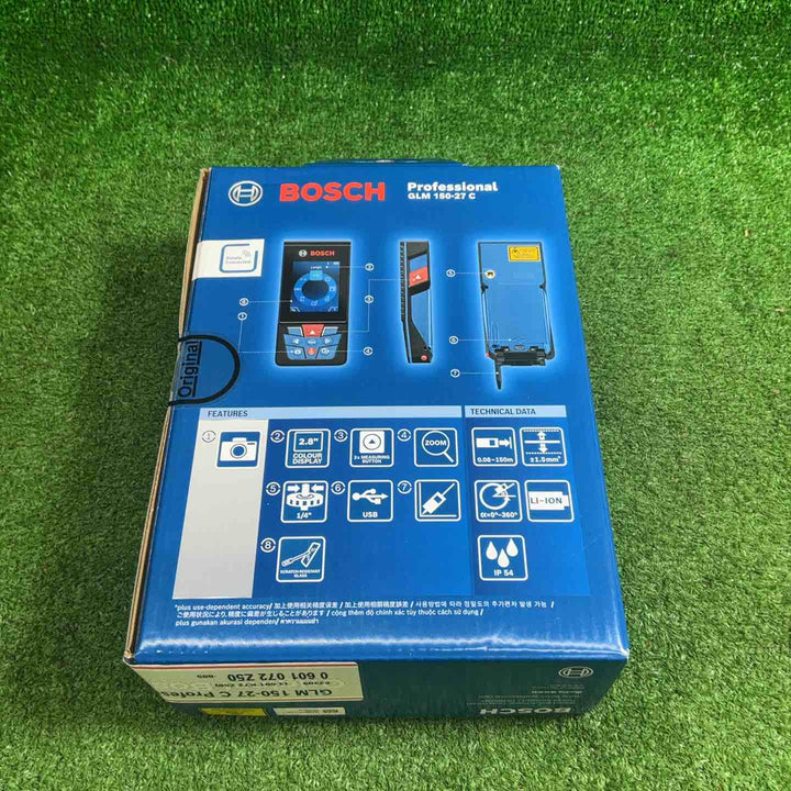 【未使用品】 ボッシュ (BOSCH) データ転送レーザー距離計 GLM150-27C 【藤沢店】