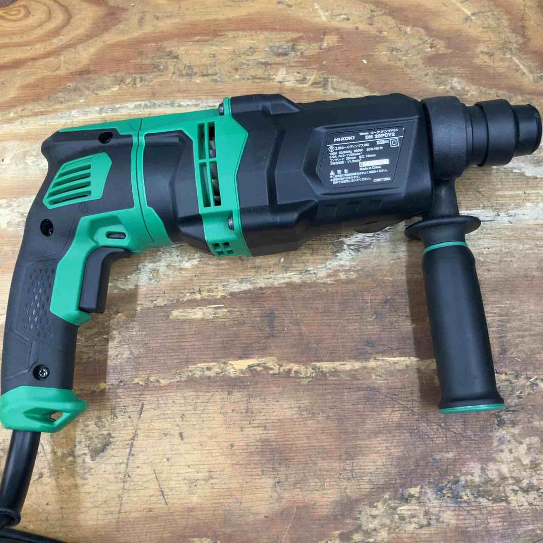 【美品】★ハイコーキ(HIKOKI ※旧:日立工機) ロータリハンマドリル DH28PCY2 28mm SDSシャンク【柏店】