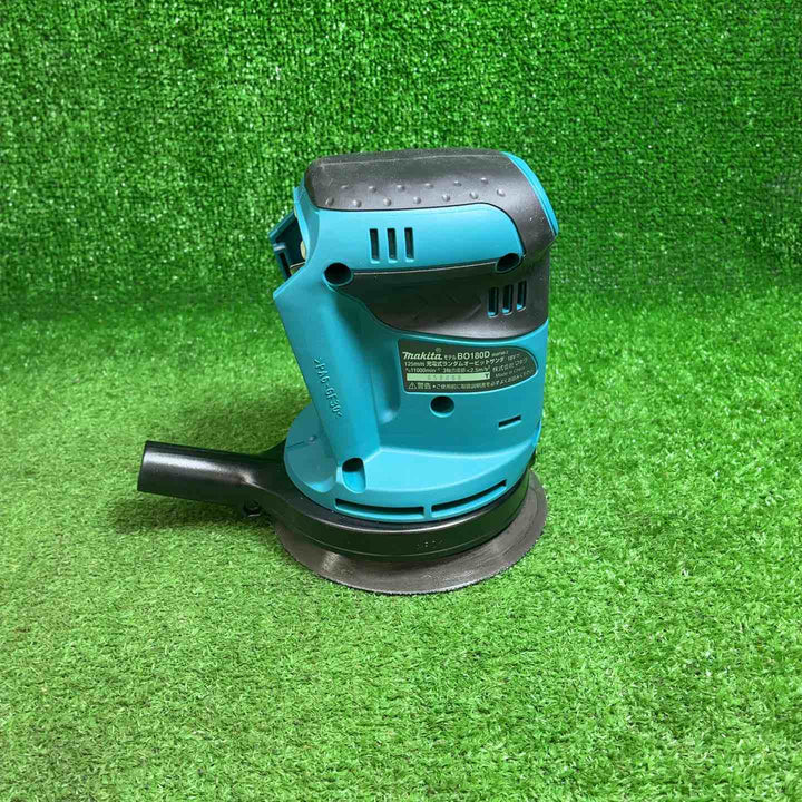 マキタ(Makita) 125ミリ充電式ランダムオービット 18V6Ah バッテリ・充電器付 BO180DRG【藤沢店】