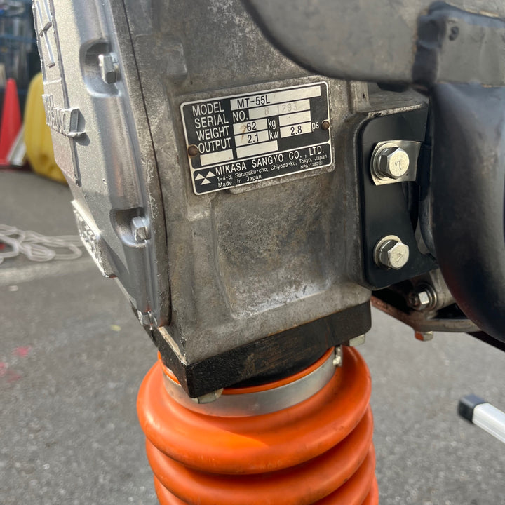 【中古品/店頭受取り限定】◇三笠(ミカサ/mikasa) エンジンランマー MT-55L マルチキャリー付【東大和店】