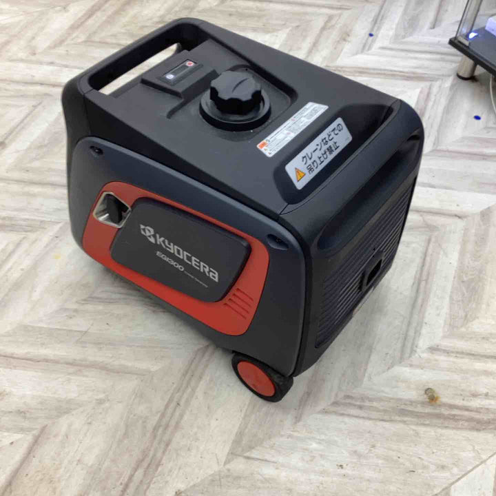 【店頭受取り限定】◇京セラ エンジン発電機 EGI300【越谷店】