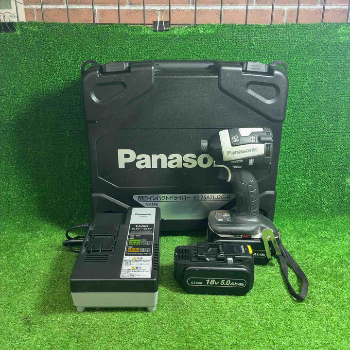 【中古品】 パナソニック(Panasonic) コードレスインパクトドライバー EZ75A7LJ2G-H 【藤沢店】