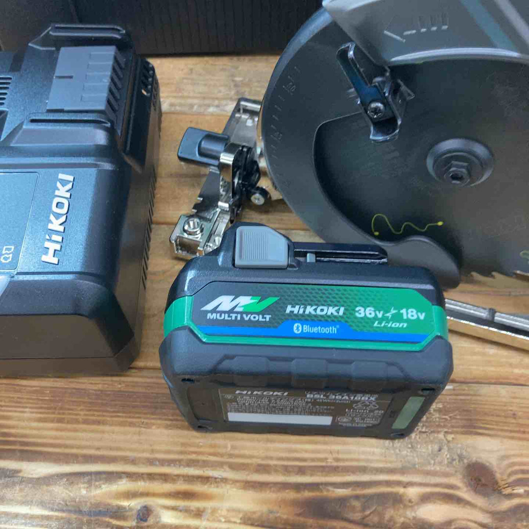 【未使用品(店頭展示品)】ハイコーキ(HiKOKI)コードレス丸ノコ C3606DB(2XPSZ)・ルーターM3612DA(NN)まとめセット【東大和店】
