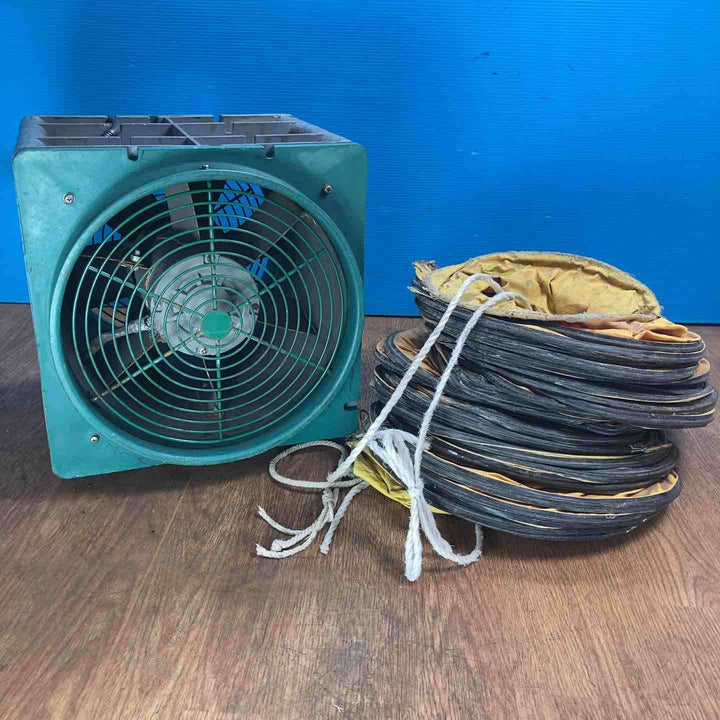 ◇エバラ(荏原製作所) 送風機 APM6 ポータブルファン 約4mのダクト付【岩槻店】