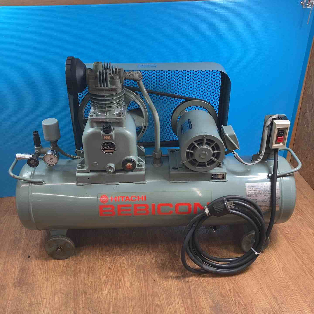 【店頭受取り限定】◇日立産機(HITACHI) 2馬力ベビコン 1.5P-9.5V5 コンプレッサー 50Hz ◎カプラー新品！【岩槻店】