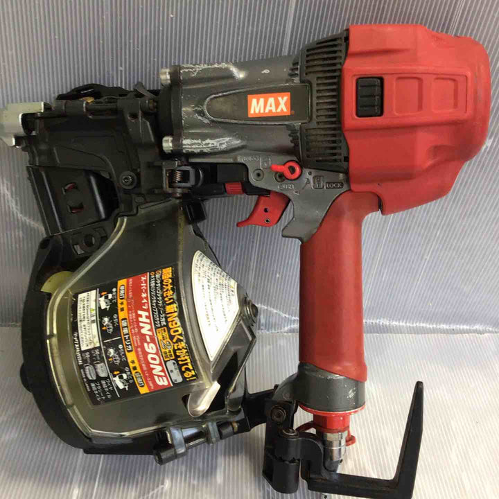 ★マックス(MAX) 高圧エア釘打ち機 HN-90N3【草加店】