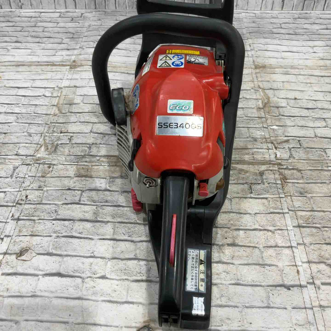 【店頭受取り限定】新ダイワ エンジンチェーンソー SSE3400S【川口店】