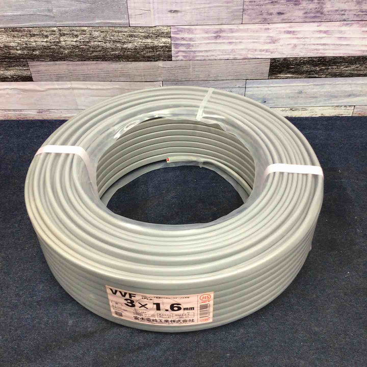 VVFケーブル 富士電線 3×1.6 製造 2024/02【八潮店】