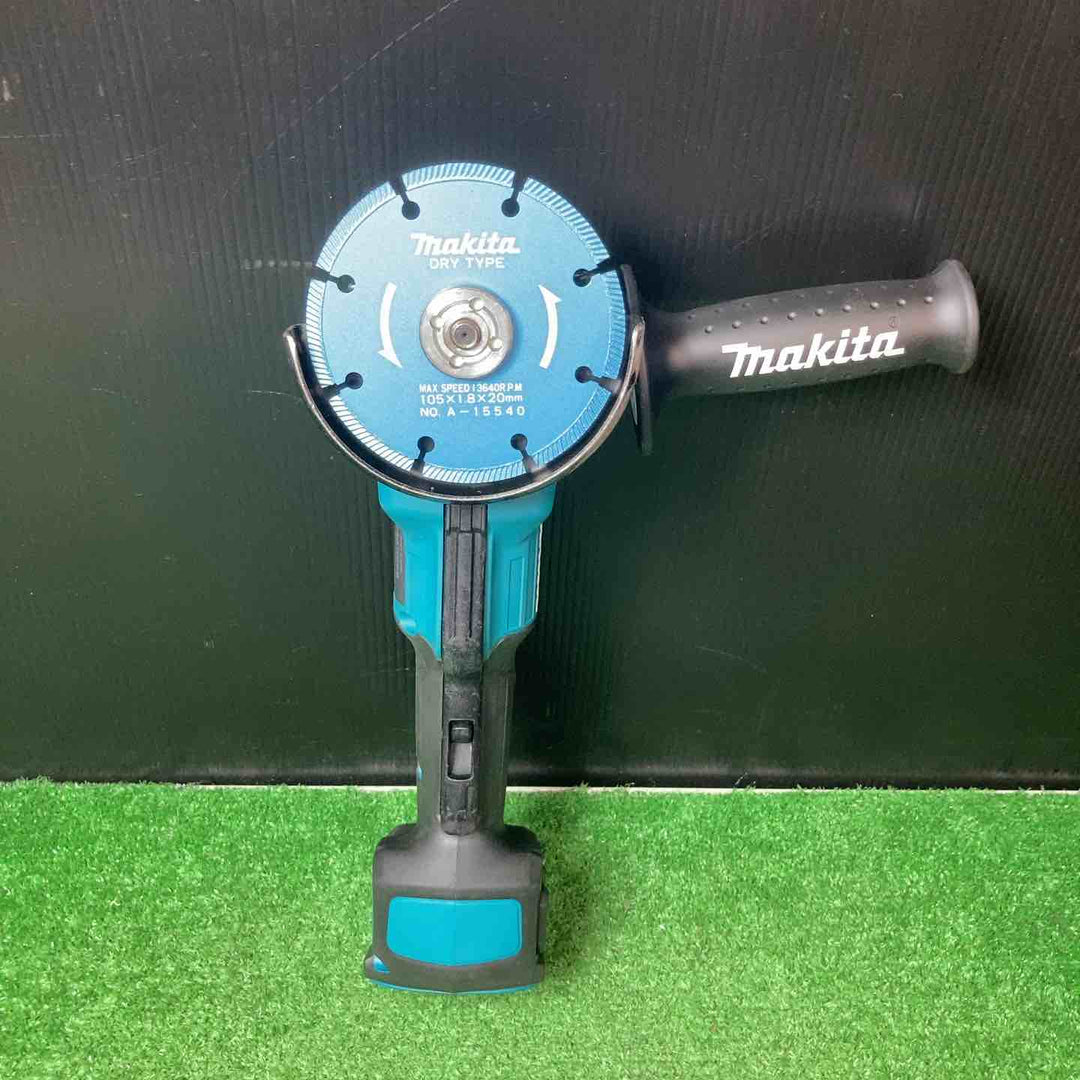 【中古品】★マキタ(makita) 100mmコードレスディスクグラインダ GA019GRMX ◇40V2.5Ah×2個、替刃＋ハンドル新品！【岩槻店】