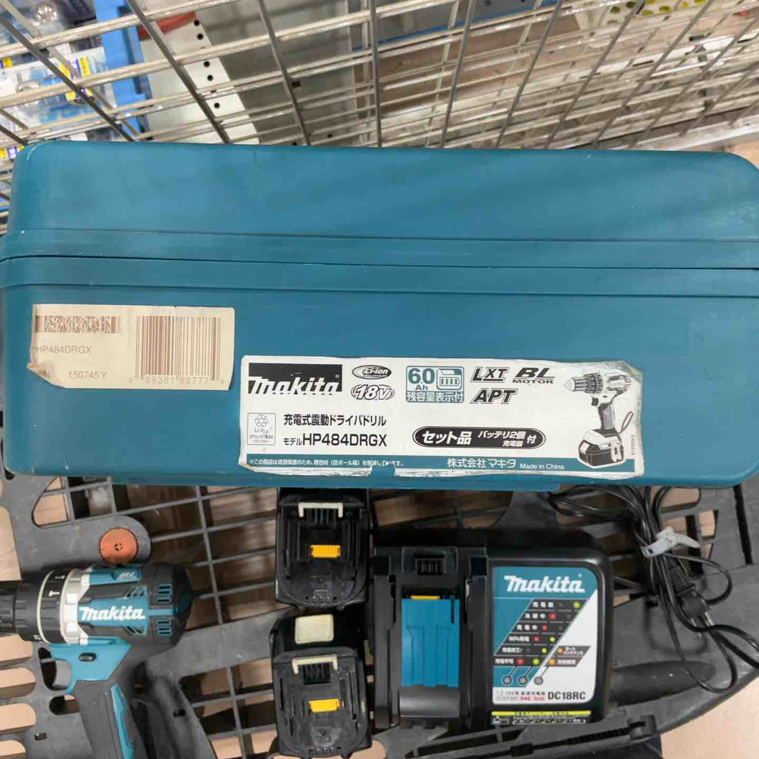 ★マキタ(makita) コードレス振動ドリルドライバー HP484DRGX【草加店】