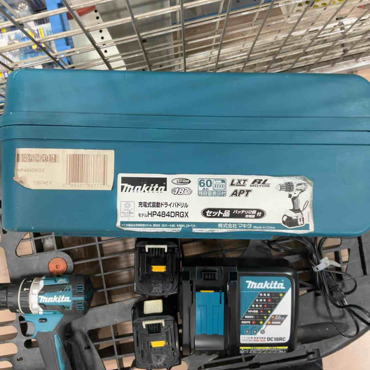 ★マキタ(makita) コードレス振動ドリルドライバー HP484DRGX【草加店】