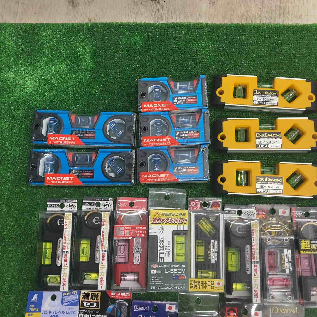 【未開封/送料無料】水平器 磁石モデル マグネット付き 40個まとめ売り エビスダイヤモンド KOD シンワ等【川越店】