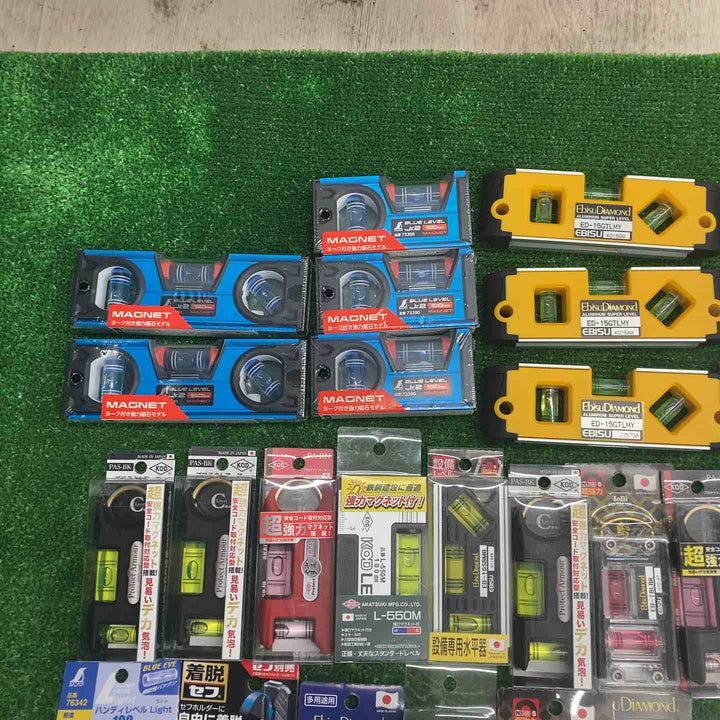 【未開封/送料無料】水平器 磁石モデル マグネット付き 40個まとめ売り エビスダイヤモンド KOD シンワ等【川越店】