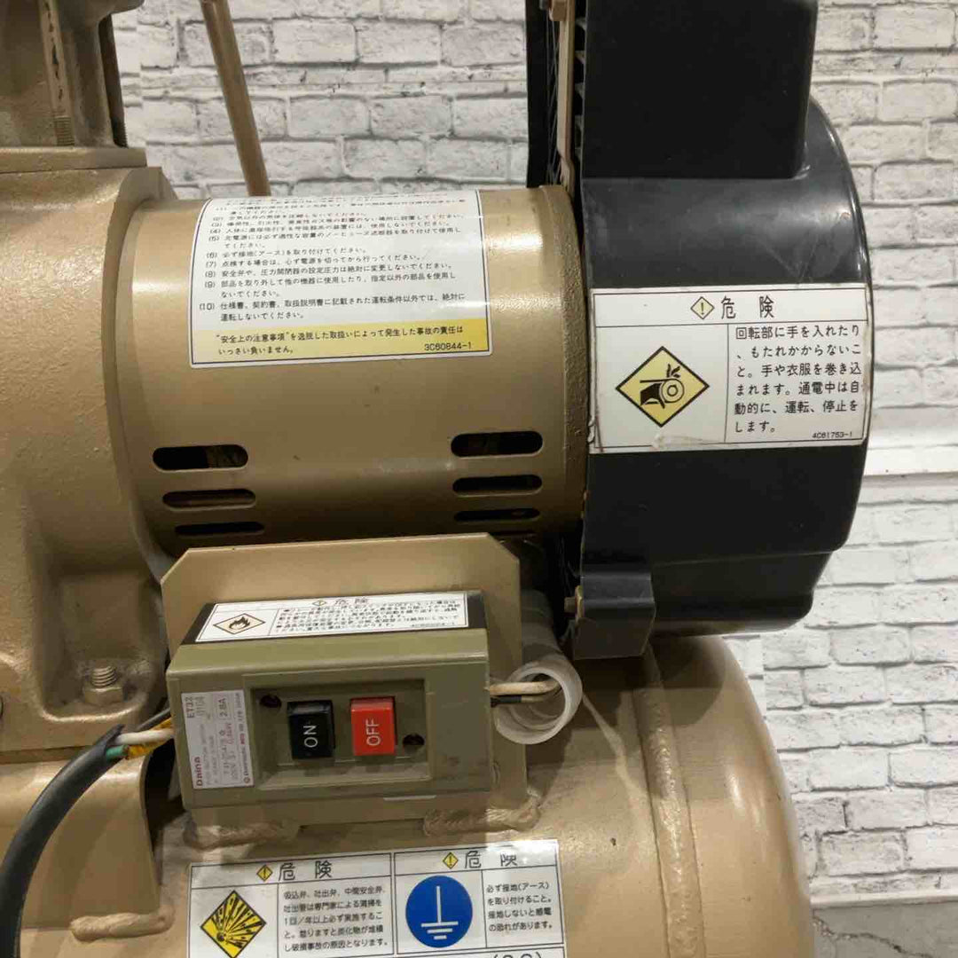 【店頭受取り限定】東芝　レシプロコンプレッサー　SP10D-4T1　200V　1/2馬力【川口店】