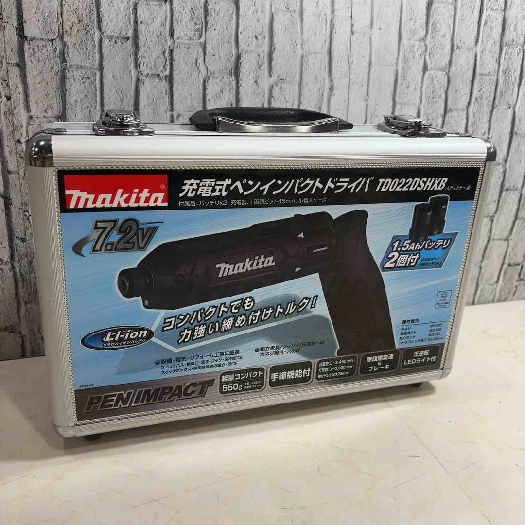 ★マキタ(makita) 7.2V コードレスペンインパクトドライバー TD022DSHXB【川口店】