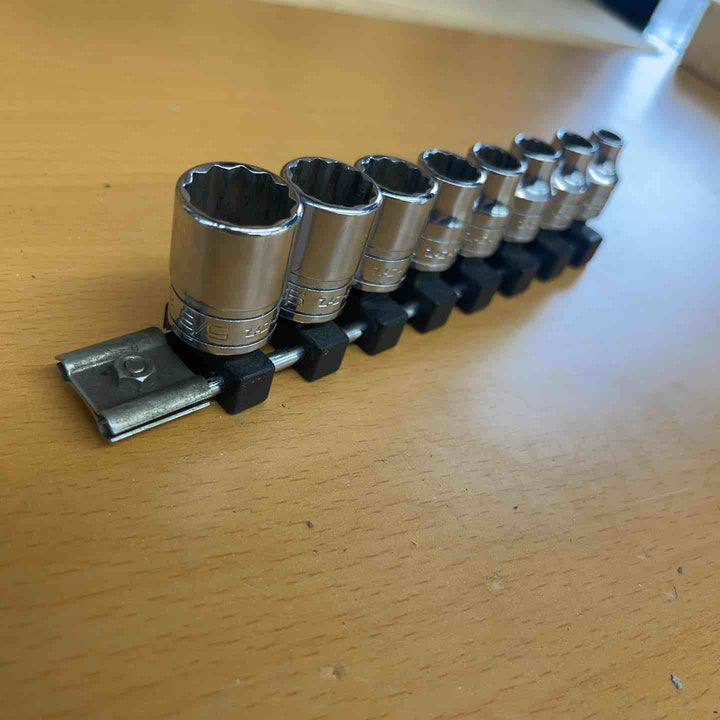 スナップオン Snap-on インチサイズ 3/8 ソケット8個セット F081、F101、F111、121、F141、F161、F181、F201 アメ車 ハーレー USA 【越谷店】