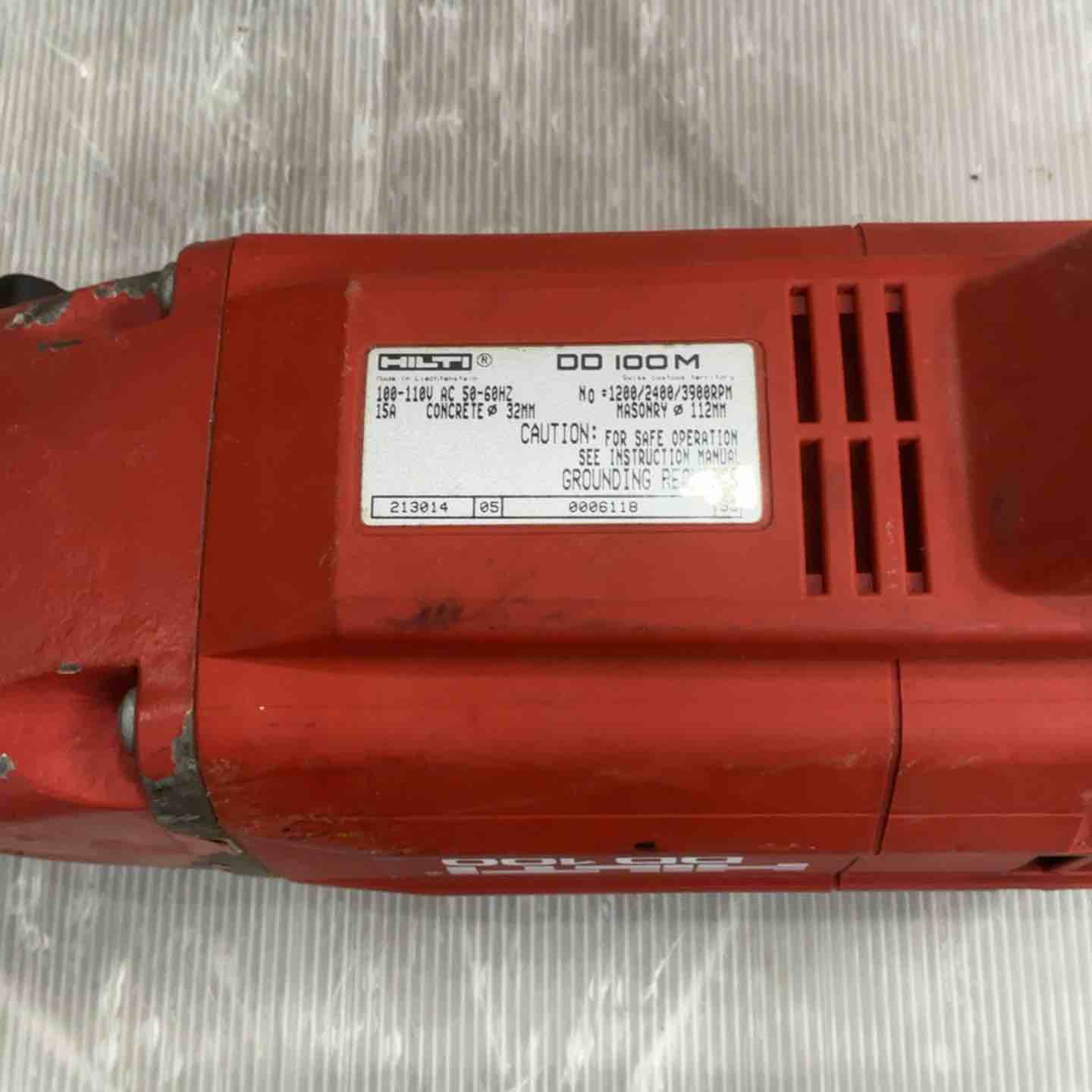 ヒルティ Hilti ダイヤモンドコアドリル DD100【草加店】 – アクト