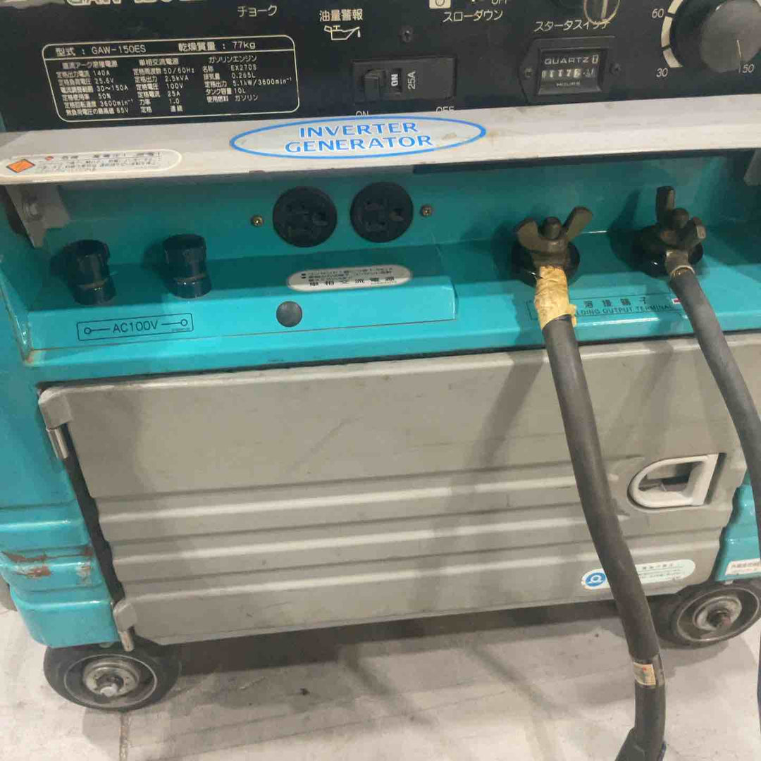 【店頭受取り限定】★デンヨー(Denyo) エンジンウェルダー GAW-150ES【川口店】