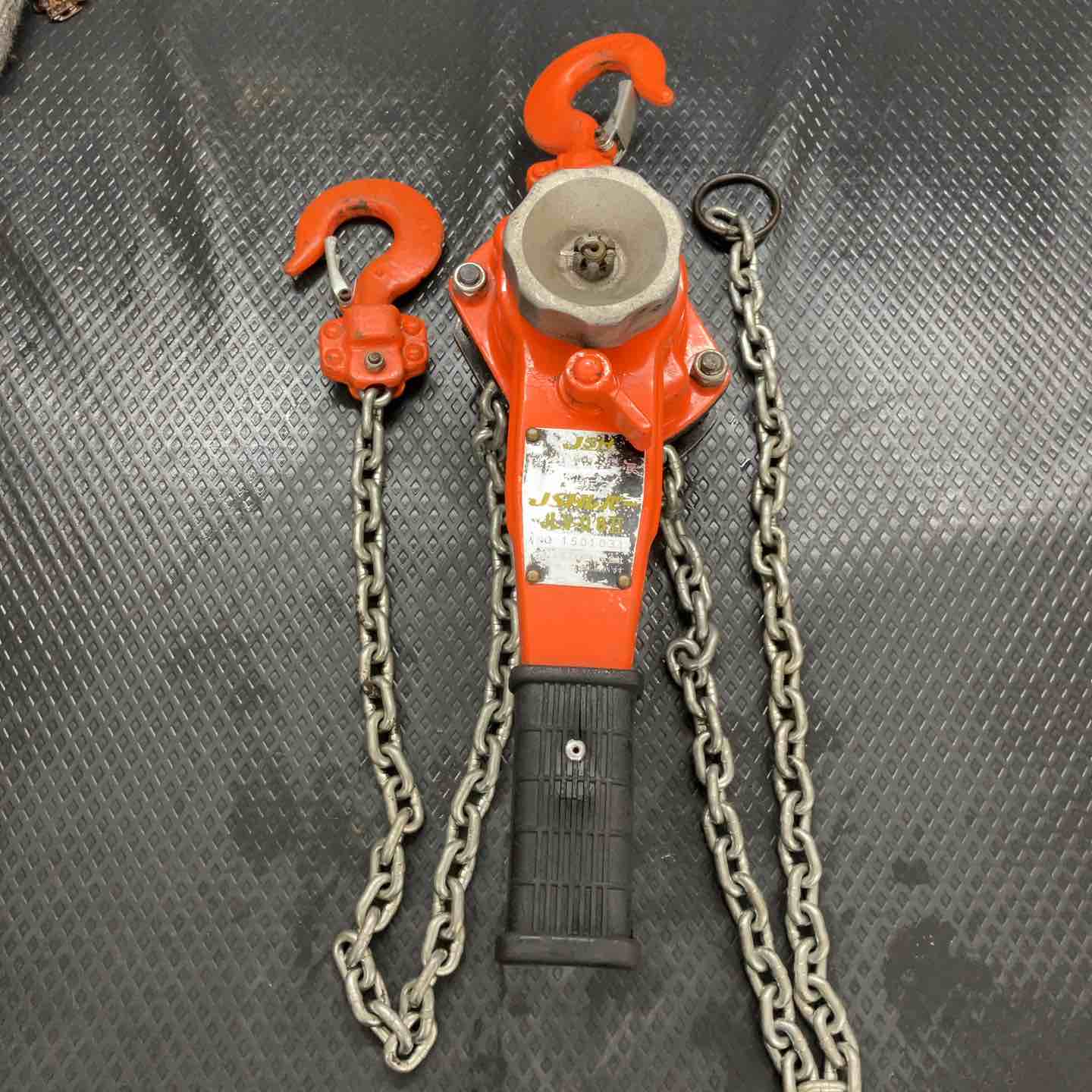 j0127-14 ☆中古良品☆ オーエッチ工業 JSHレバー 0.8トン 【JLV j0127-14 ☆中古良品☆ オーエッチ工業 JSHレバー 0.8トン 【JLV