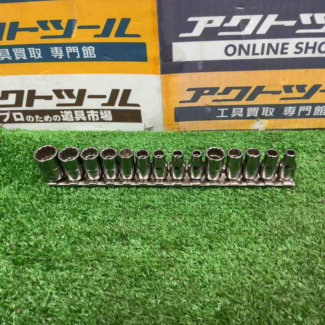 スナップオン(Snap-on) セミディープソケット 14点セット TMD/TMMD ※備考ご覧ください【草加店】
