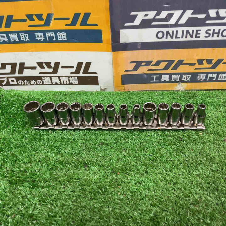 スナップオン(Snap-on) セミディープソケット 14点セット TMD/TMMD ※備考ご覧ください【草加店】