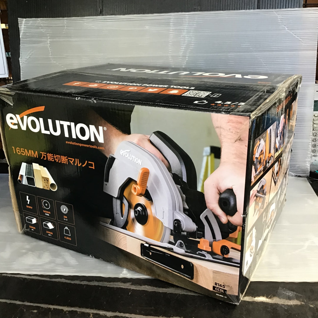 【未使用】　Evolution RAGE(エボリューション レイジ) 万能切断 丸ノコ 165mm R165CCSL【草加店】