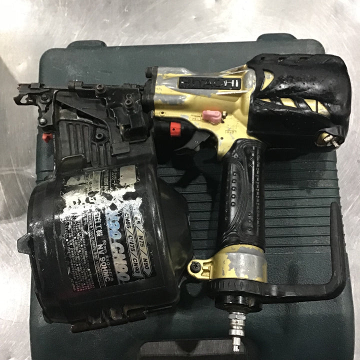 ★ハイコーキ(HIKOKI ※旧:日立工機) 高圧エア釘打ち機 NV90HMC【川口店】