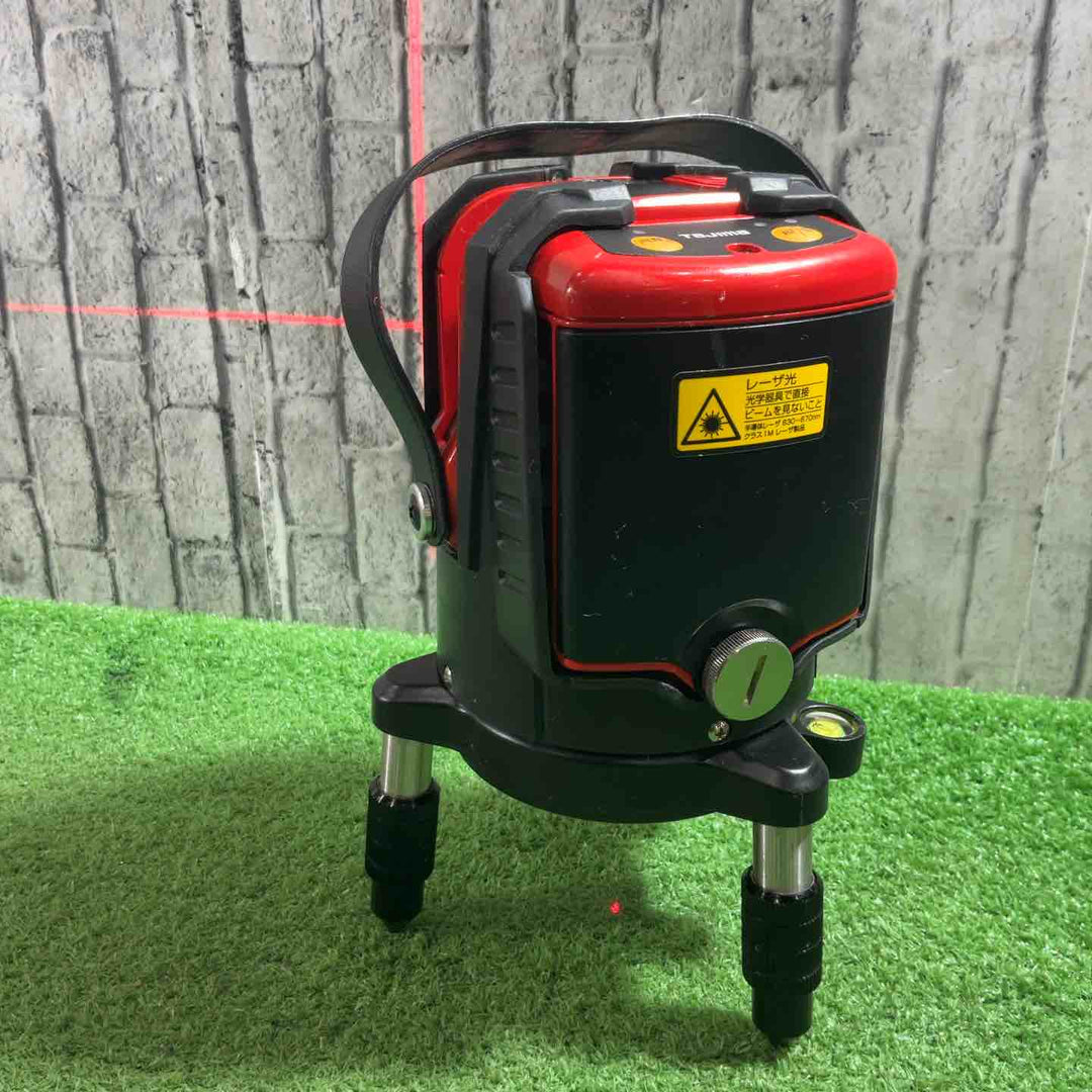 ◇タジマ(TAJIMA) レーザー墨出し器 AXIS TERA テラ KYR 10m 矩・横・両縦 AXT-KYR 動作確認済【川口店】