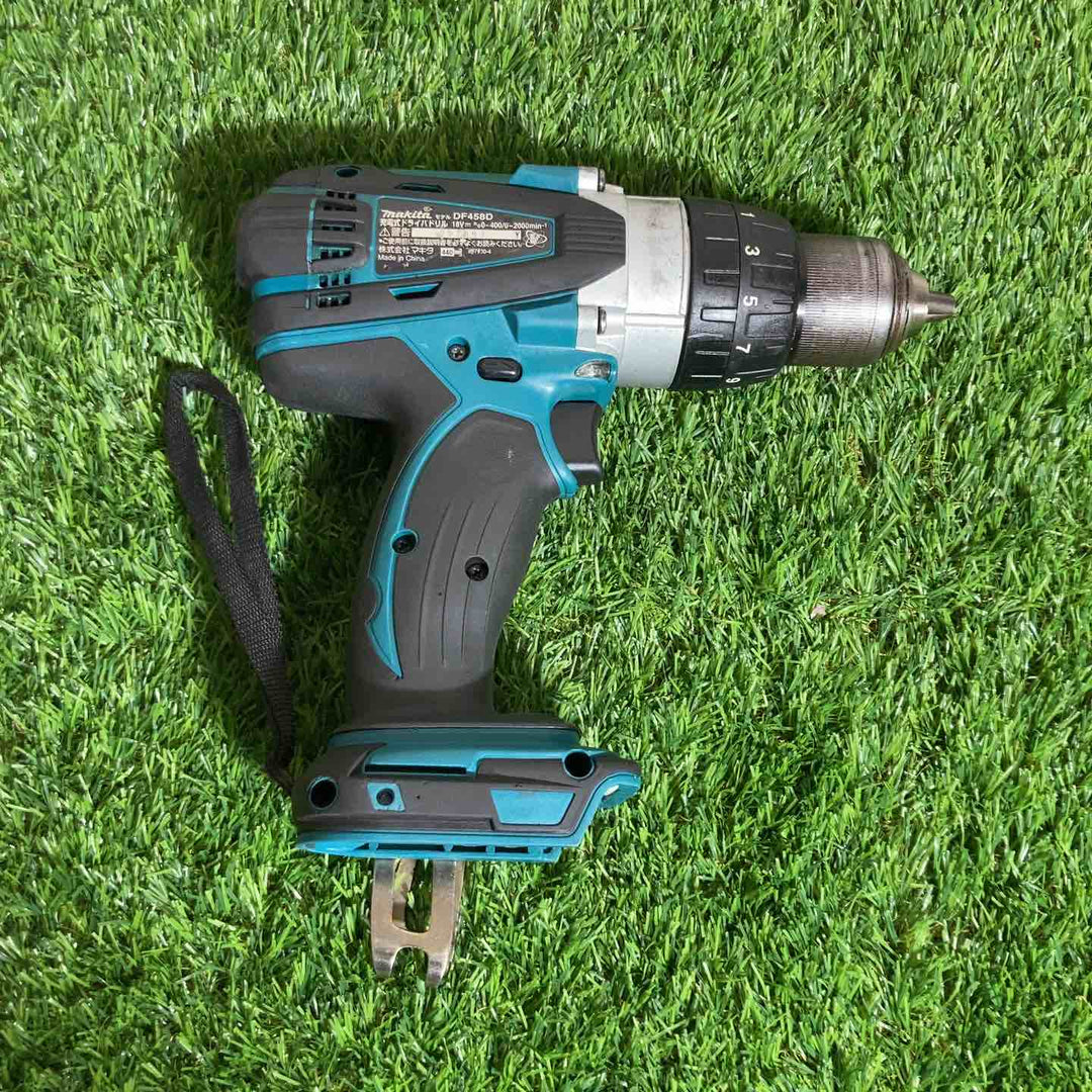 ★マキタ(makita) 18Vコードレスドライバドリル DF458DZ(本体のみ)【戸田店】