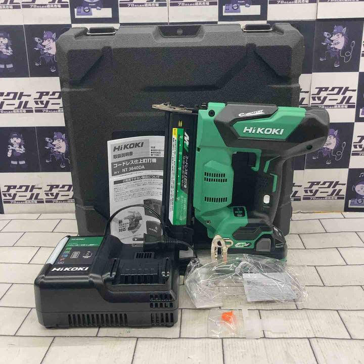 ★ハイコーキ(HIKOKI ※旧:日立工機) コードレスフィニッシュネイラ NT3640DA(XPZ)【所沢店】