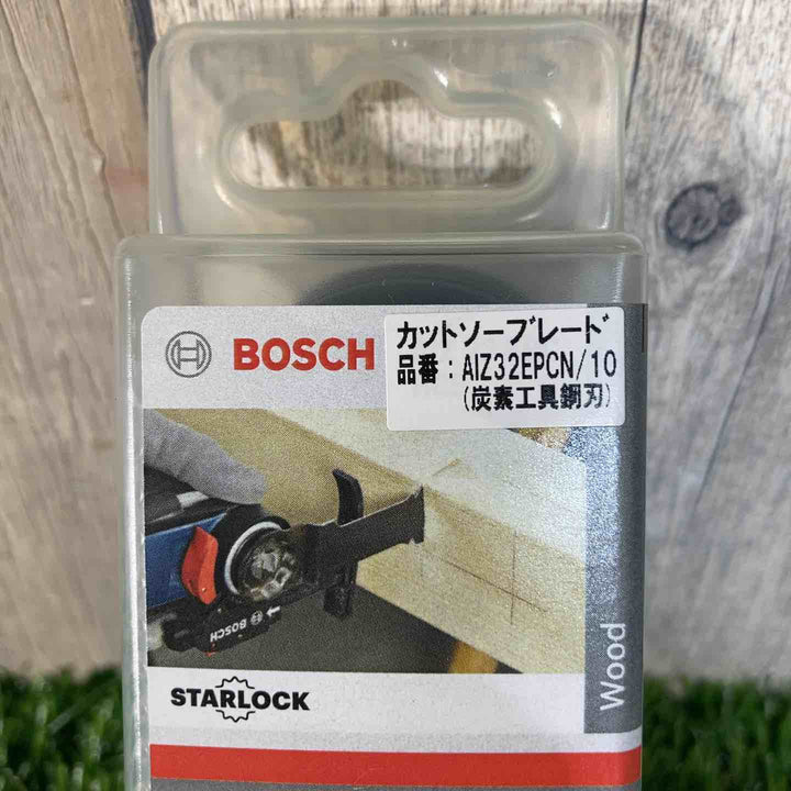 ボッシュ(BOSCH) カットソー・マルチツール用ブレード32mm (スターロック・10枚組) AIZ32EPCN/10【戸田店】