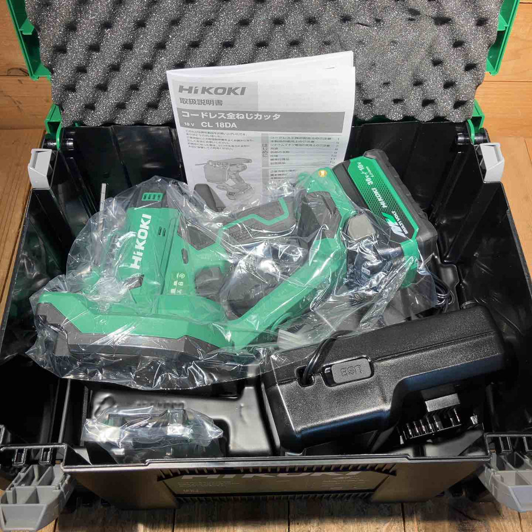 【未使用品】★ハイコーキ(HIKOKI) 18Vコードレス全ネジカッタ CL18DA(XPZ)【所沢店】
