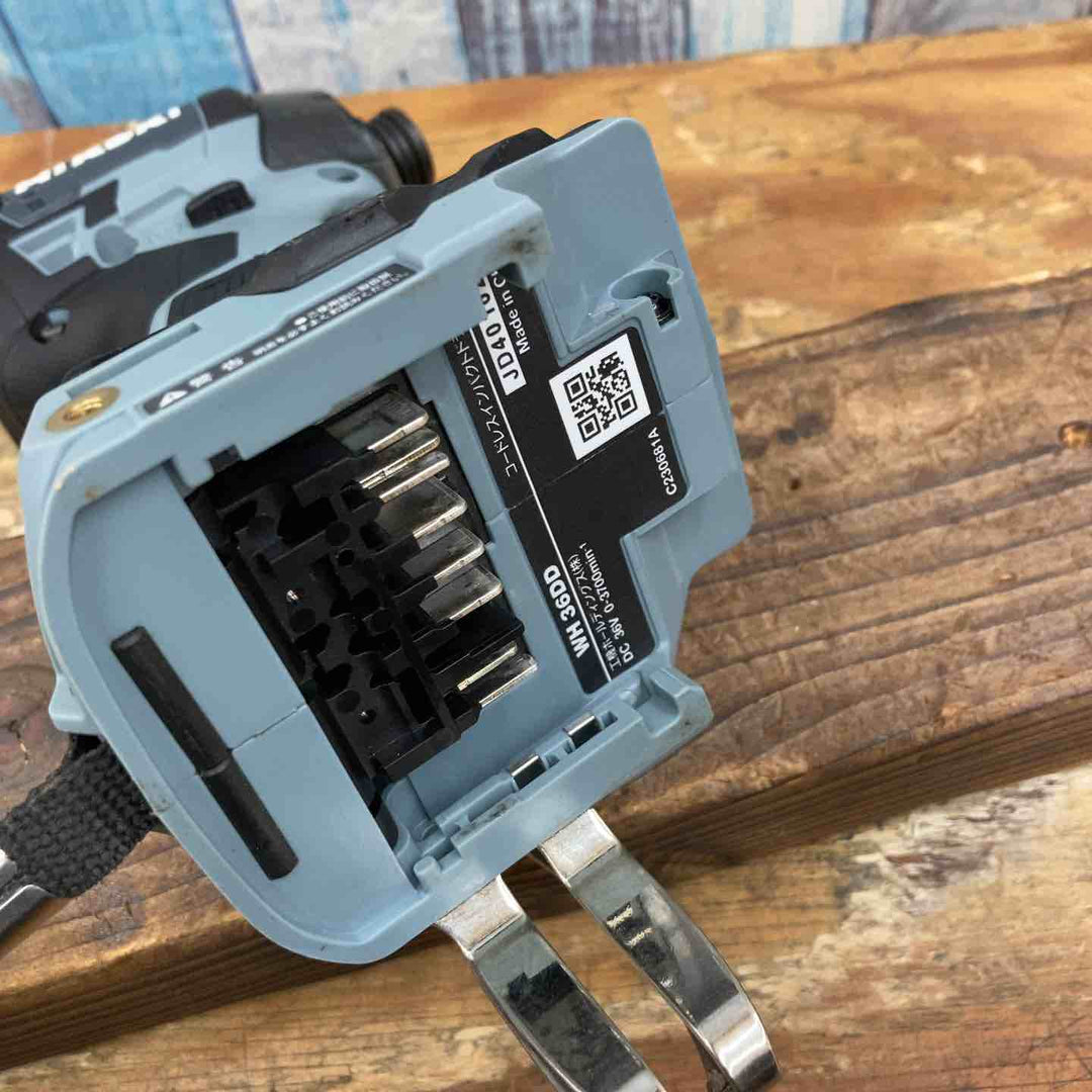 【中古品】★ハイコーキ(HIKOKI ※旧:日立工機) コードレスインパクトドライバー WH36DD(2XHSZ)(IG) 限定色 アイスグレー フルセット【柏店】