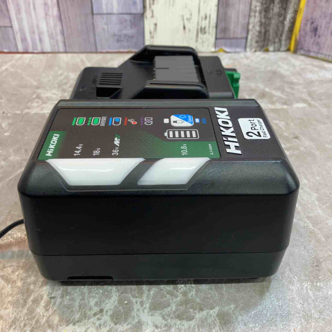 ★ハイコーキ(HIKOKI ※旧:日立工機) 2ポート急速充電器 UC18YDML【八潮店】