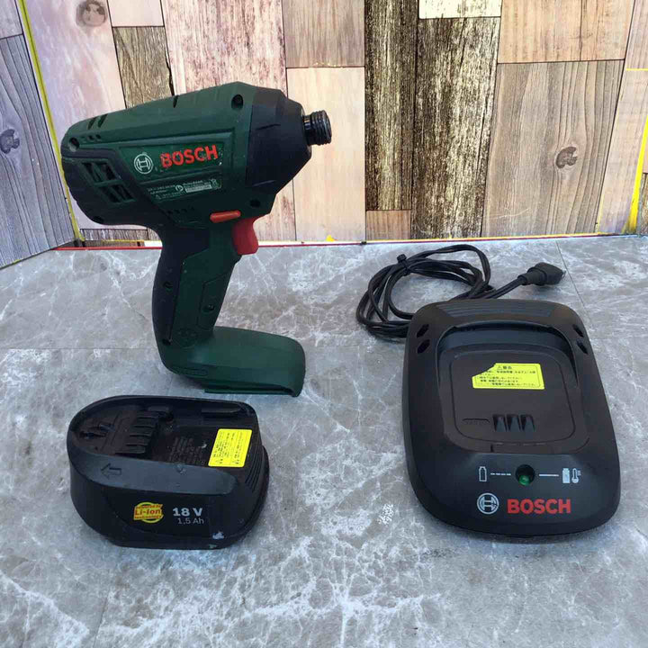 【中古品】◇ボッシュ(BOSCH) コードレスインパクトドライバー PDR18LI【八潮店】