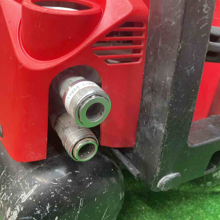 【中古品】マックス(MAX) エアコンプレッサー AK-HL1270E_レッド 動作確認済み【川越店】