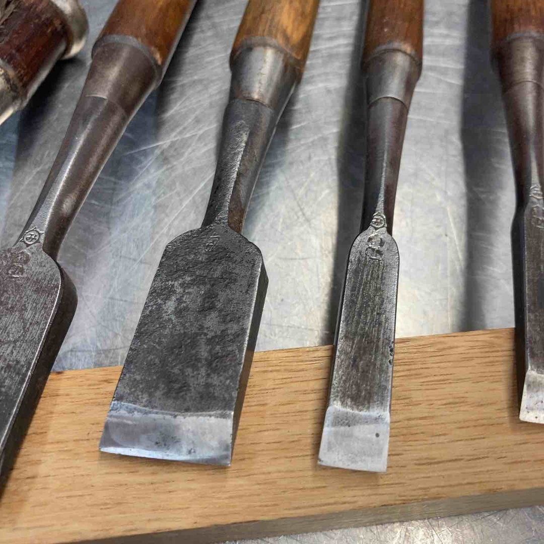 【中古品】 山弘 鑿 5本まとめ売り 叩き鑿 鉋 大工道具 他 骨董品 【東大和店】