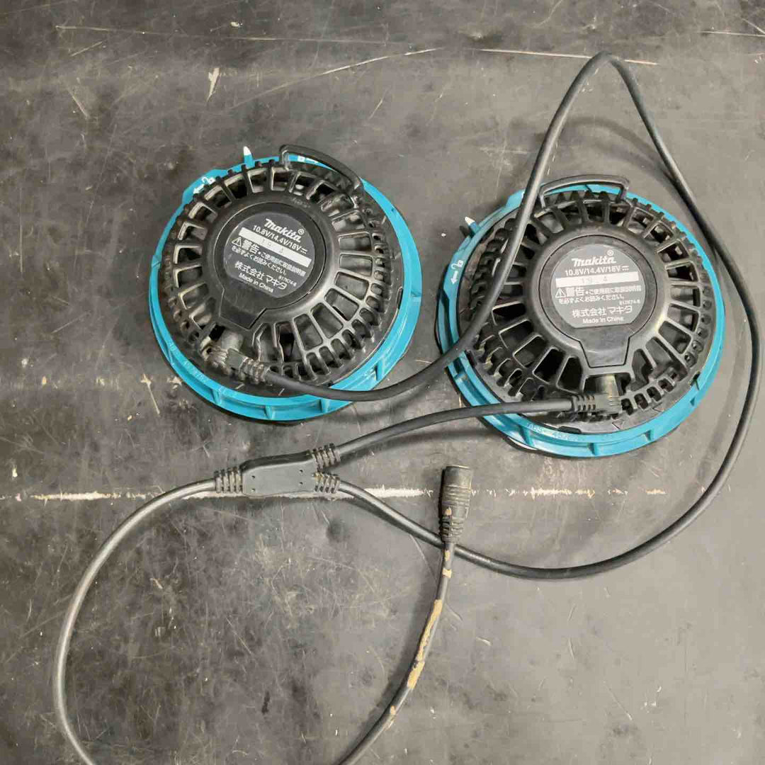 マキタ(makita) バッテリホルダ GM00001490 ファンセット 充電器・バッテリー付き【草加店】