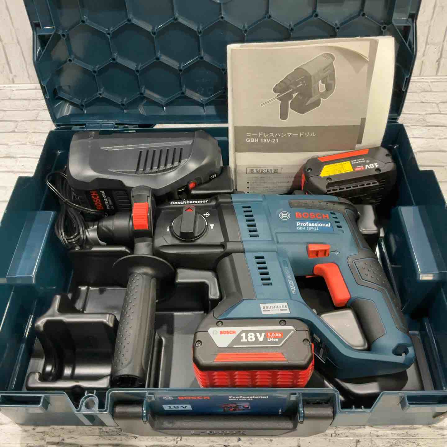 ☆ボッシュ(BOSCH) コードレスハンマドリル GBH18V-21 PROFESSIONAL