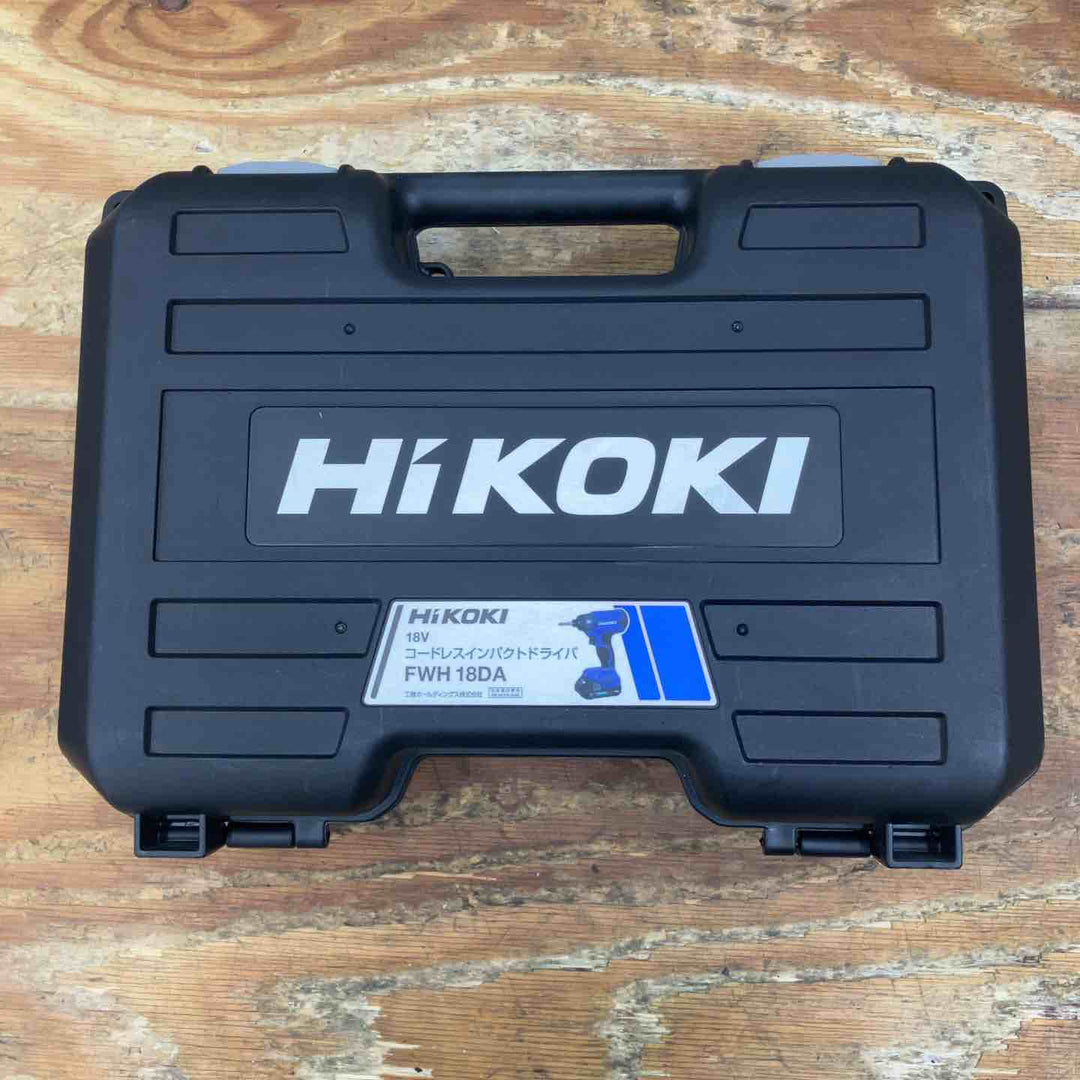 ◇ハイコーキ(HIKOKI ※旧:日立工機) コードレスインパクトドライバ FWH18DA(2BG)【柏店】