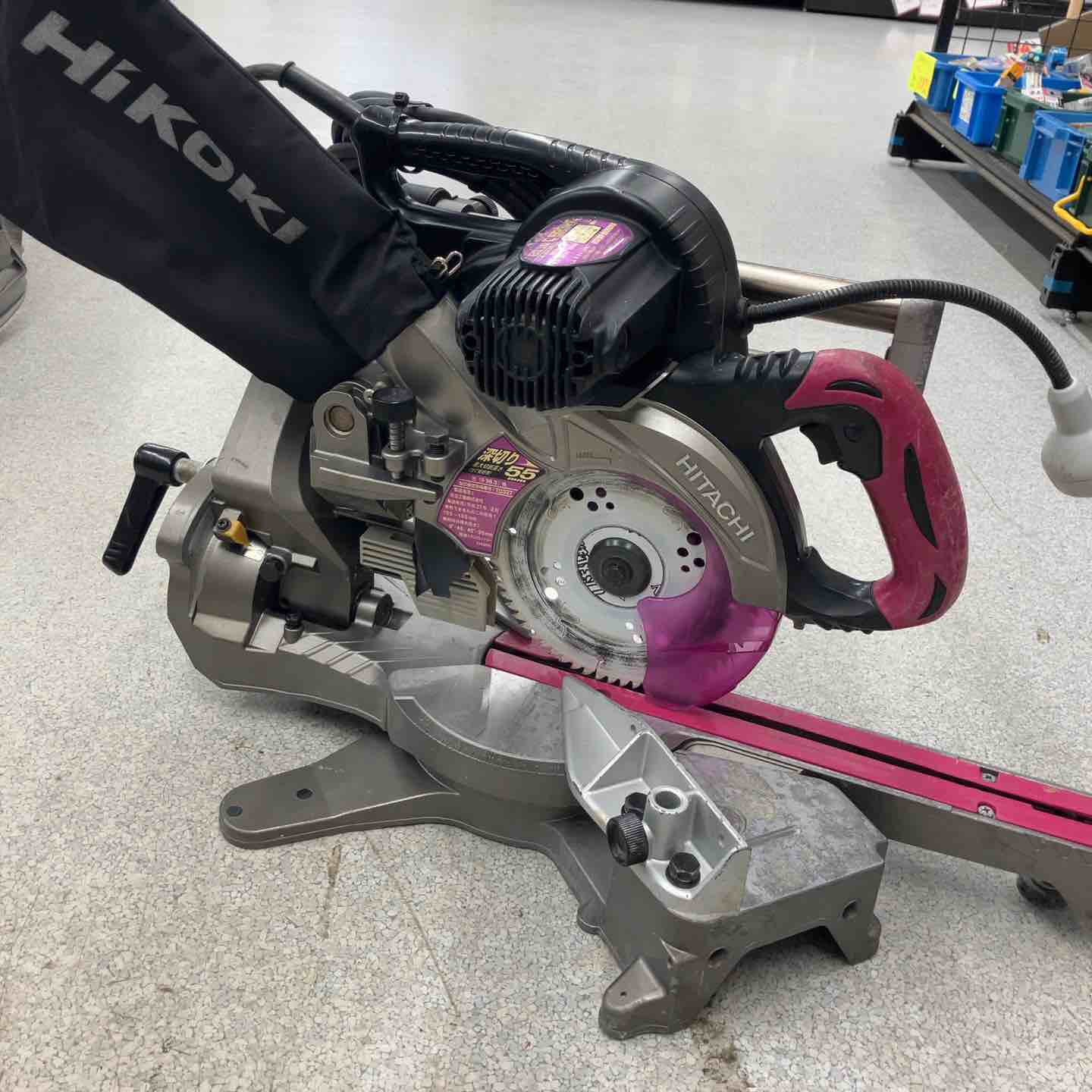 ☆ハイコーキ(HIKOKI ※旧:日立工機) 卓上スライド丸のこ C6RSHC【八潮
