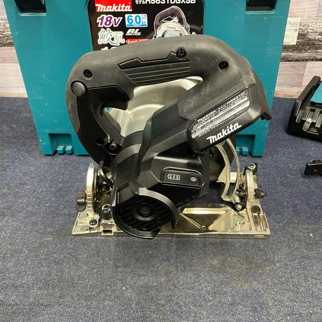 ★マキタ(makita) コードレス丸のこ HS631DGXSB【八潮店】